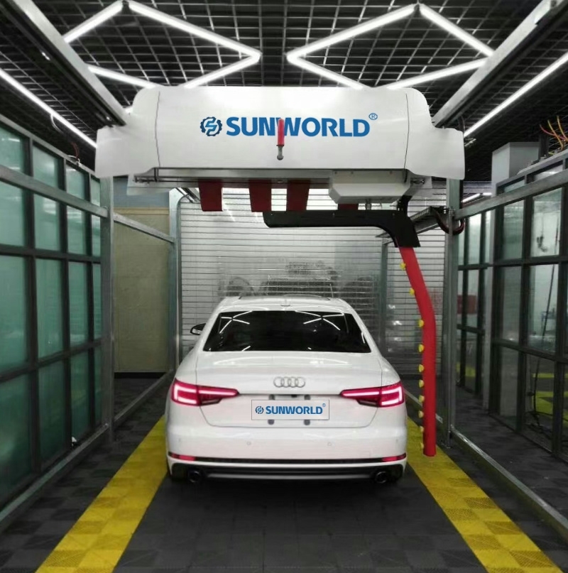 SUNWORLD S8  360 High Pressure  Automatic Touchless Car Wash Machine